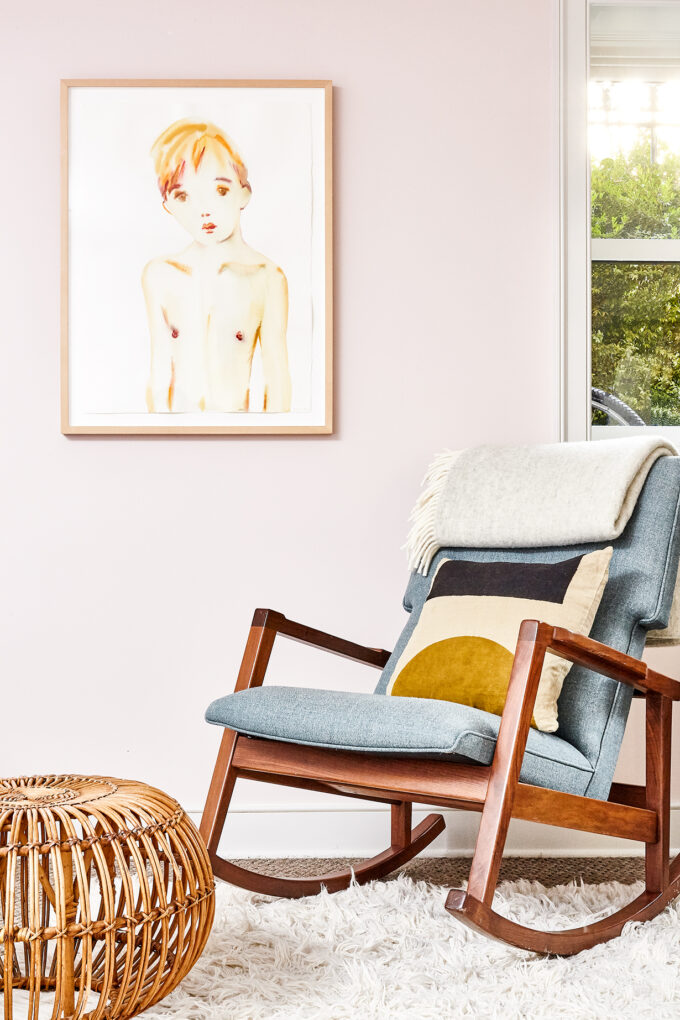 Joanna Goddard pink bedroom