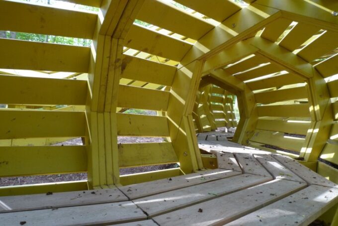 Monstrum coiled snake playground in Denmark
