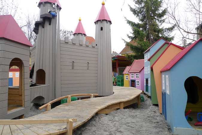 Monstrum Fortress City playground in Denmark