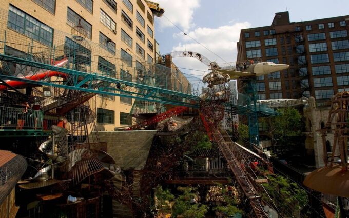 City Museum playground