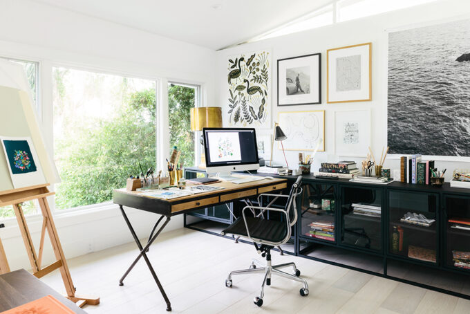 Anna Bond's Black-and-White Florida Home