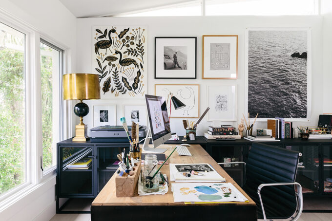 Anna Bond's Black-and-White Florida Home