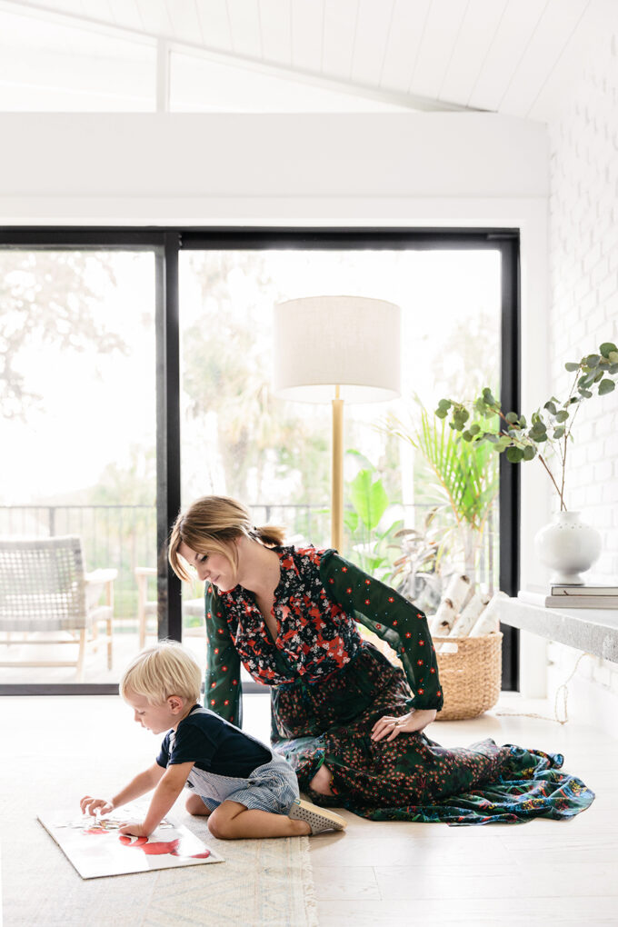 Anna Bond's Black-and-White Florida Home
