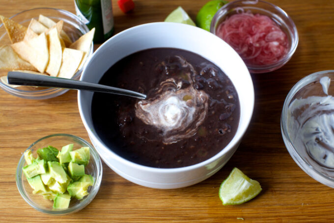 Crock-Pot Black Bean Soup