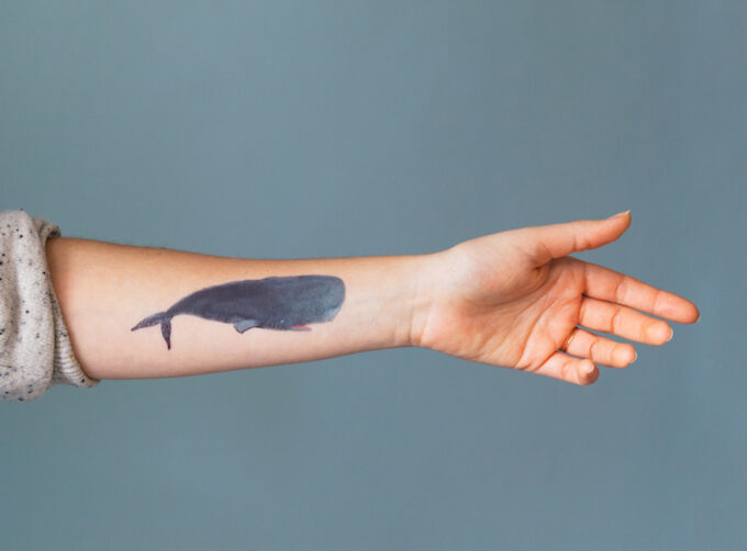 Oliver Jeffers temporary tattoos with Tattly