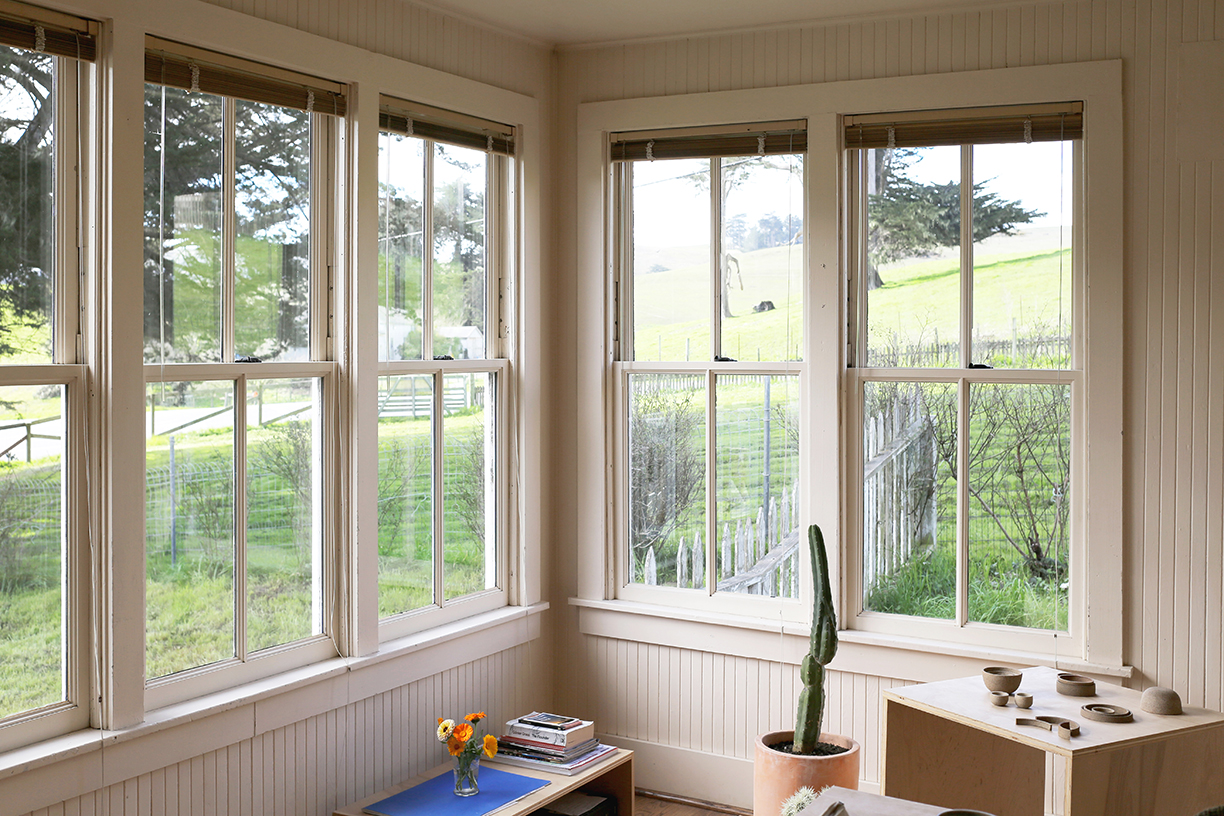 Pink Farmhouse in Tomales, California