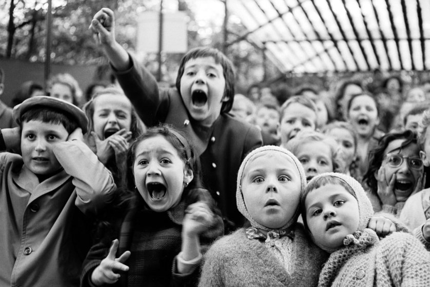 St. George Dragon Puppet Show in Paris by Alfred Eisenstaedt