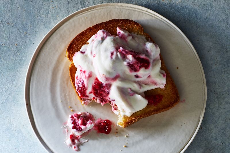 Raspberry Ripple Toast