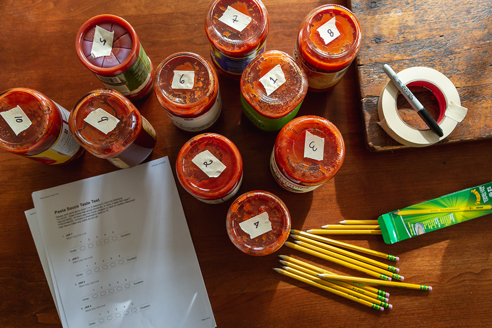 pasta sauce taste test