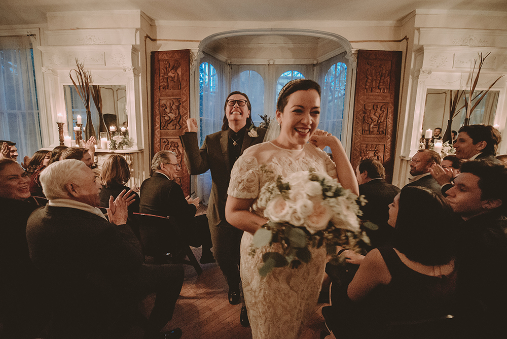 lisa and inge's wedding