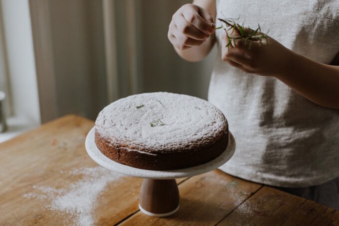 Orange and Rosemary Olive Oil Cake from Hetty McKinnon's Family