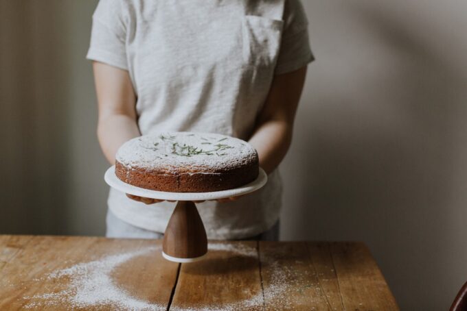 Orange and Rosemary Olive Oil Cake