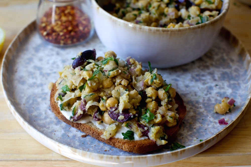 Smitten Kitchen's Smashed Chickpea Sandwich
