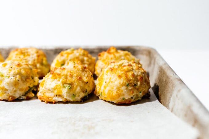 Sour Cream and Chive Egg Biscuits