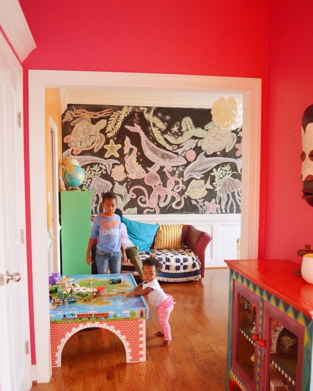 Design Addict Mom's Colorful North Carolina House Tour