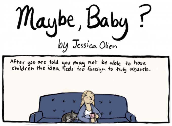Infertility comic by Jessica Olien