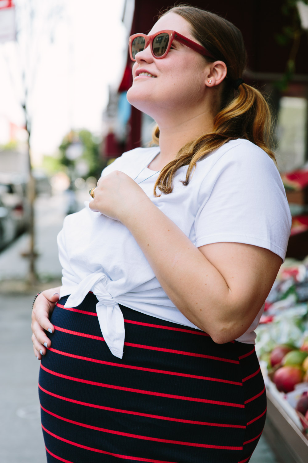 Kelsey Miller pregnancy body acceptance photos