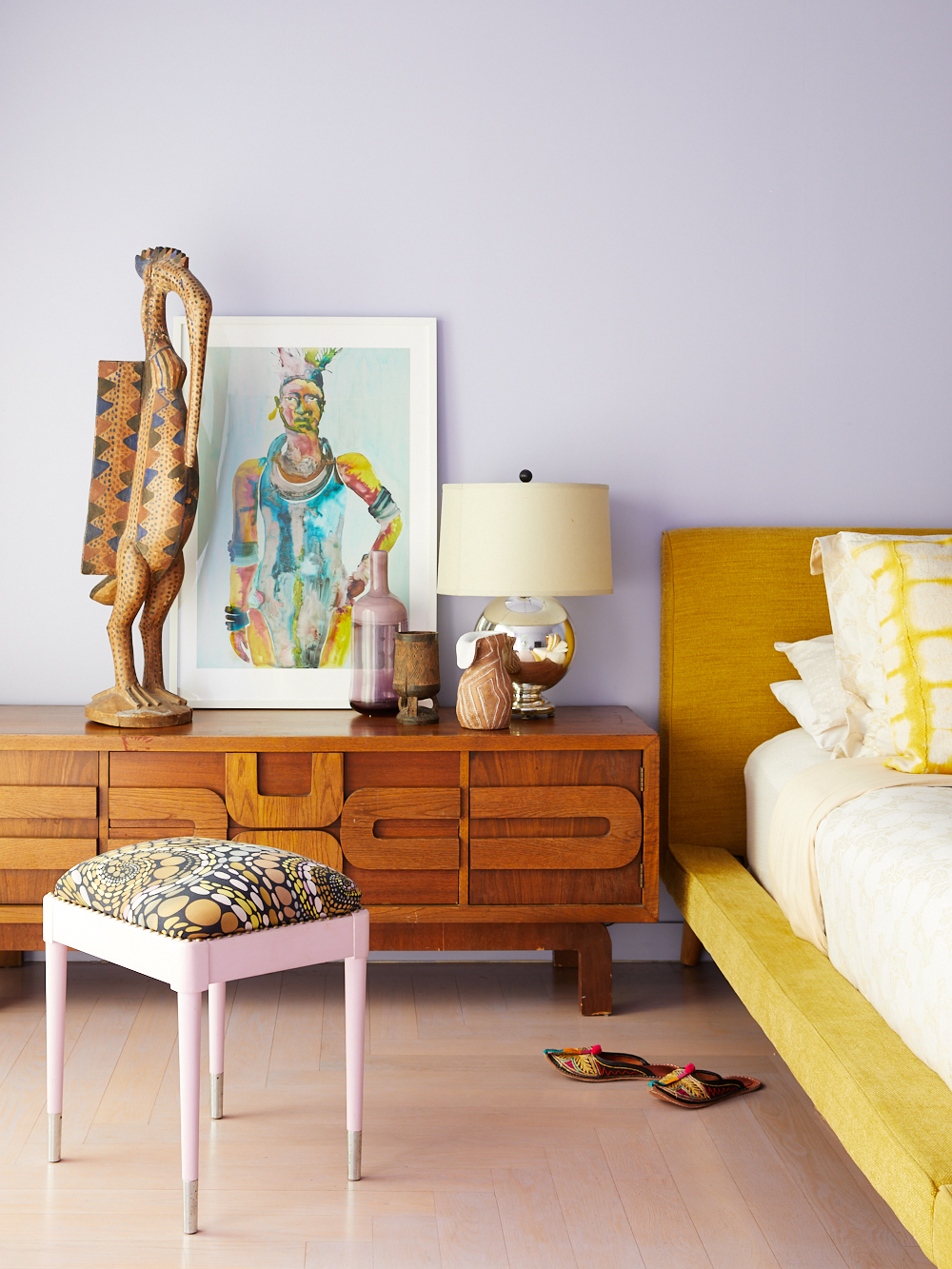 Malene Barnett's Colorful House Tour in Brooklyn