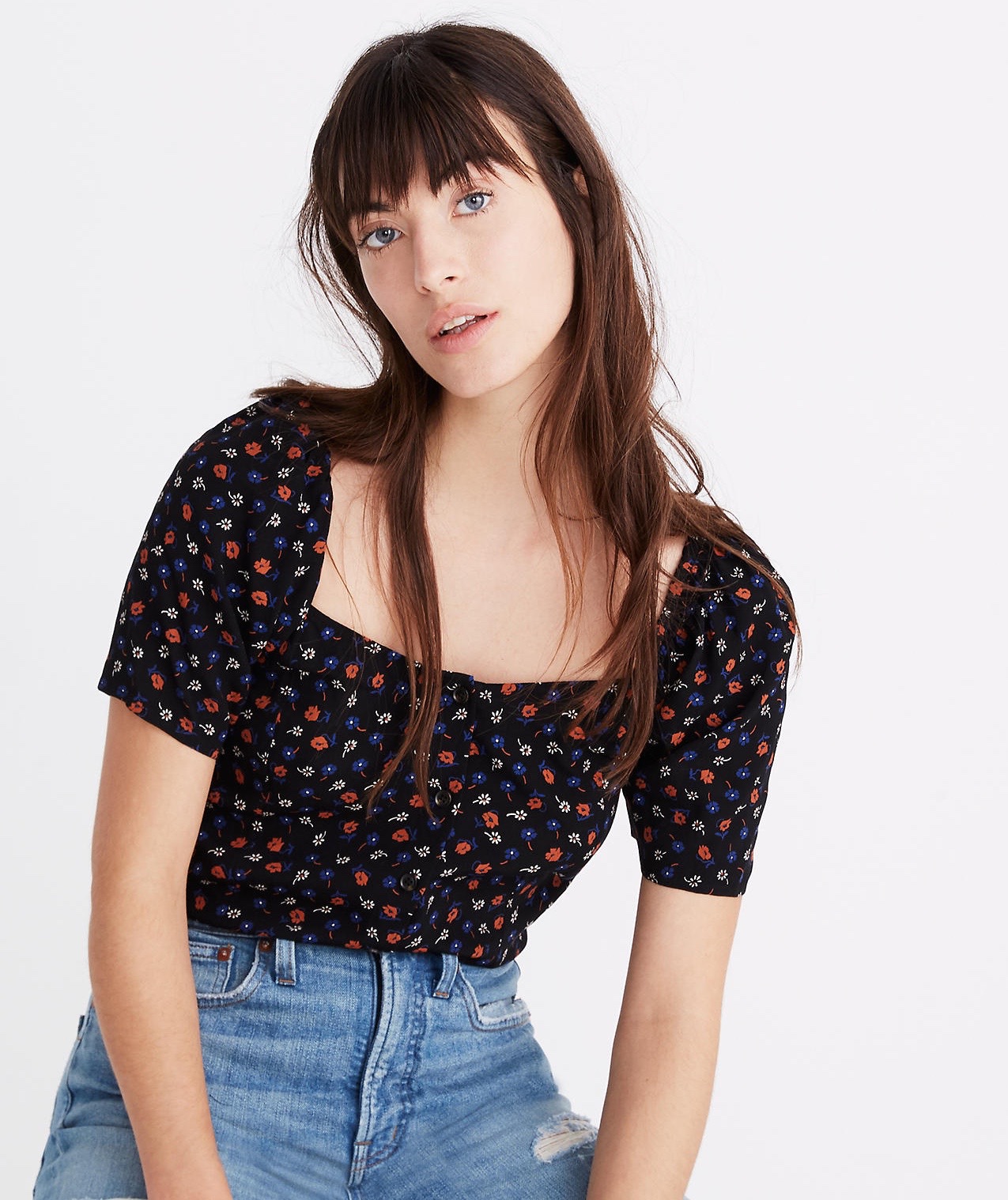 Madewell Square-Neck Top