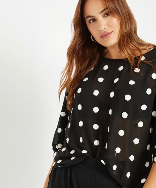 Polka Dot Top