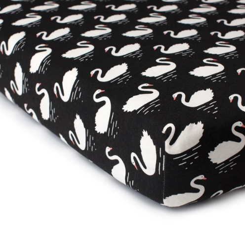 winter water factory crib sheets