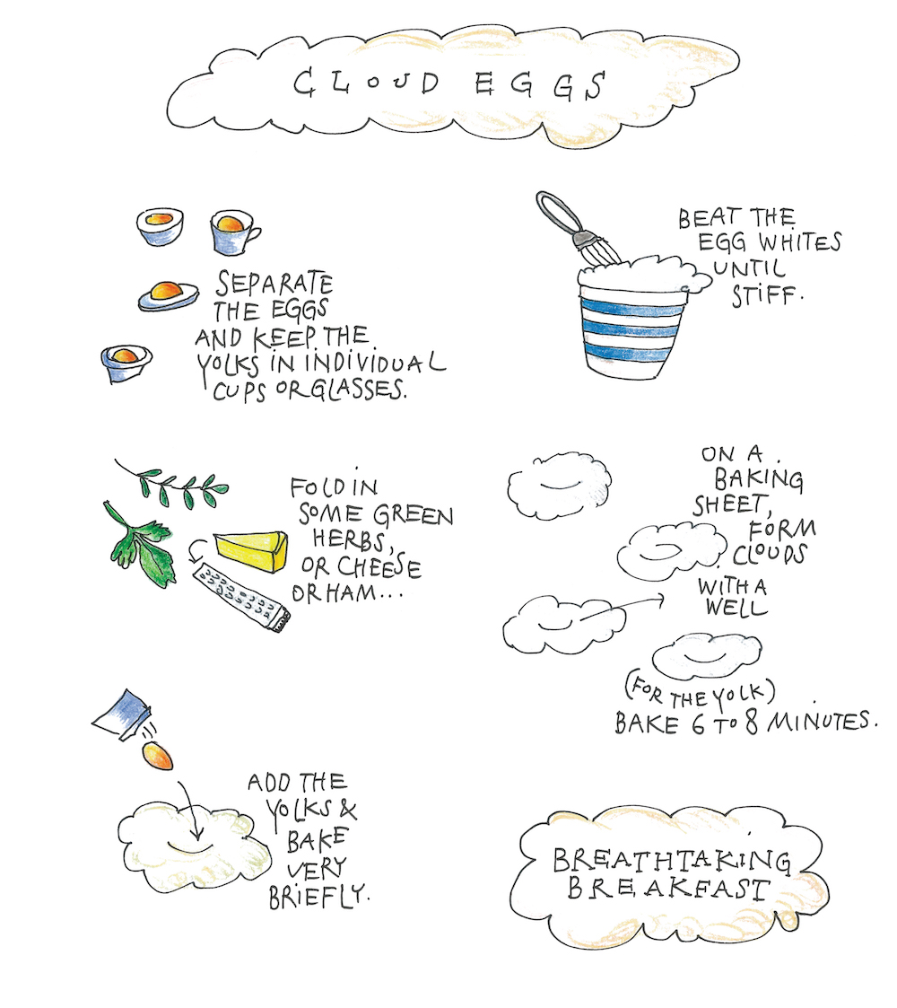 Cloud Eggs Recipe