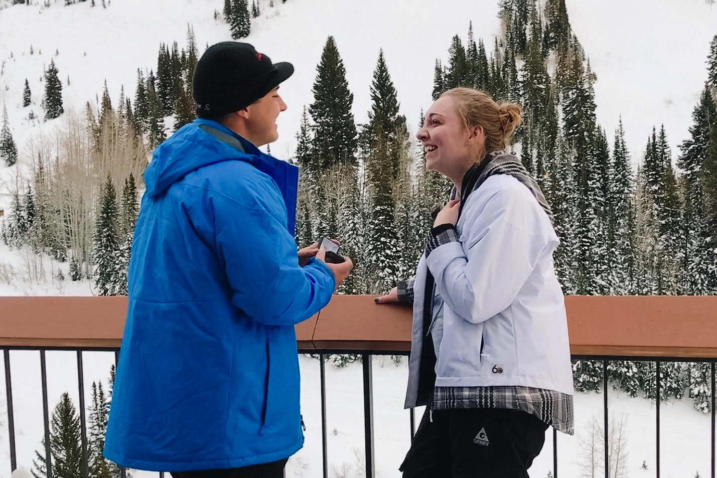 A Snowy Marriage Proposal