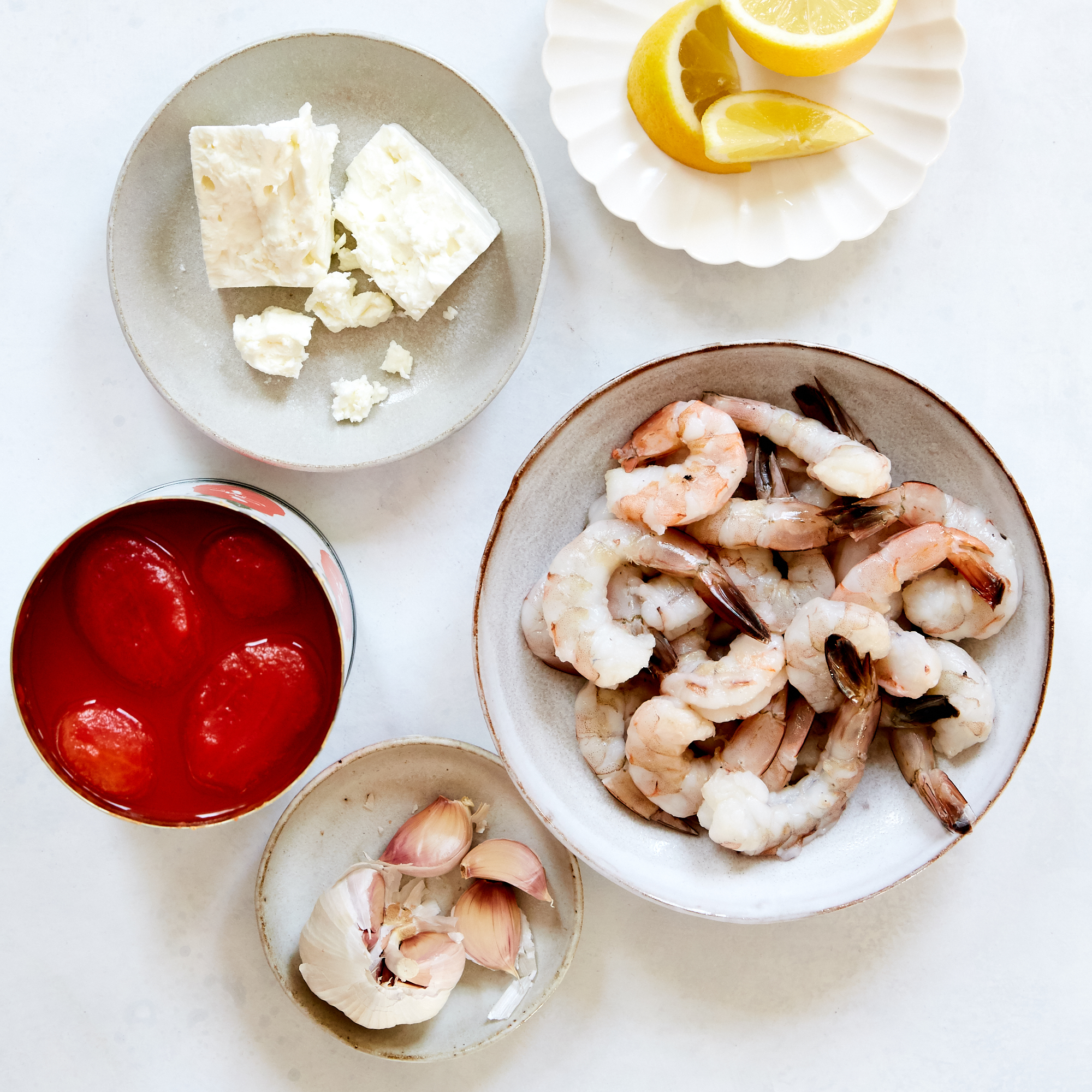 Five Ingredient Dinner: Baked Shrimp with Feta