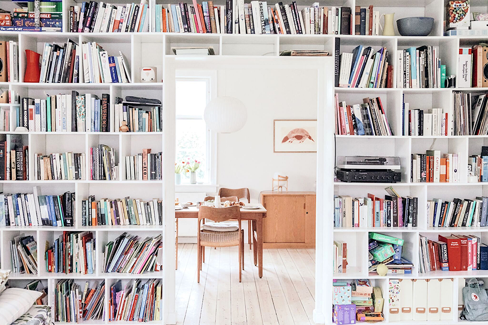 bookcase in copenhagen