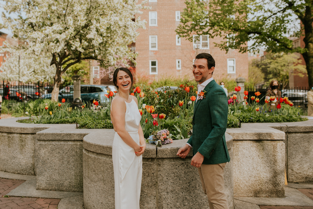 A (Socially Distanced) Wedding in Brooklyn