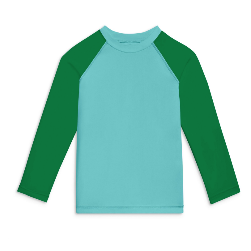 Primary baseball rash guard