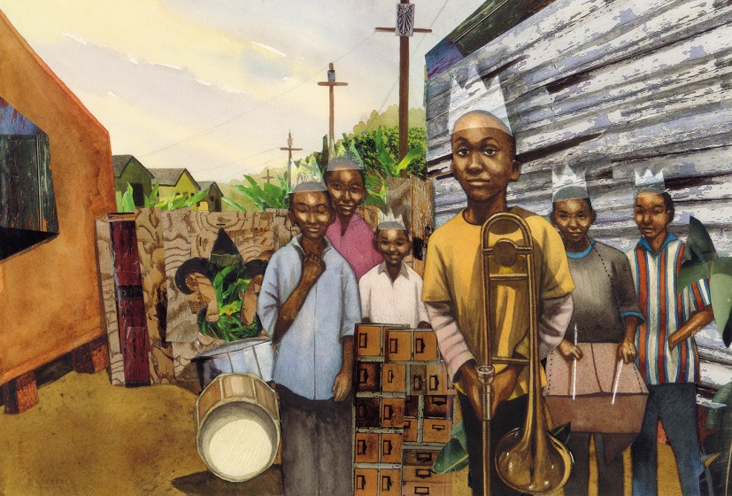 15 children's books by black authors (illustration by Bryan Collier)