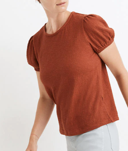 Puff-Sleeve Shirt