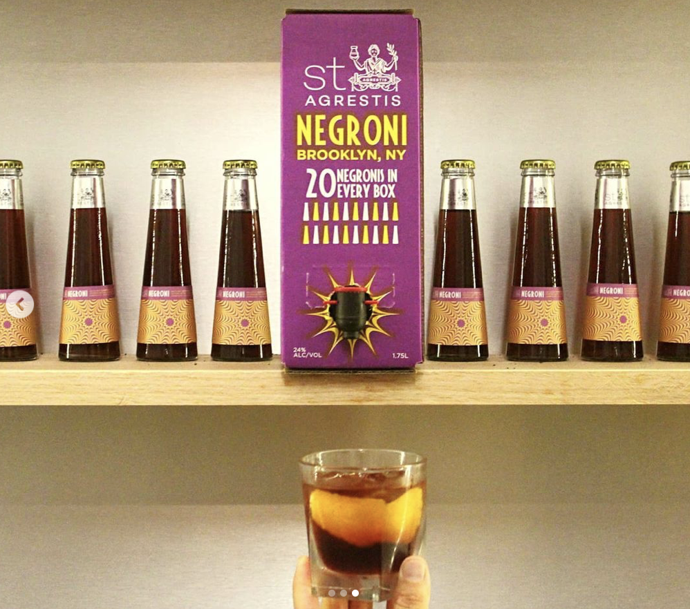 Negronis in a box