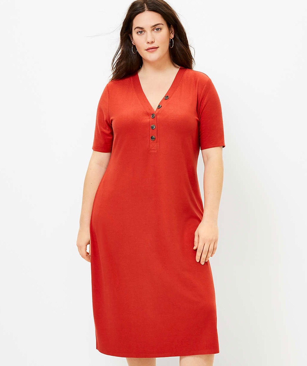 loft henley dress