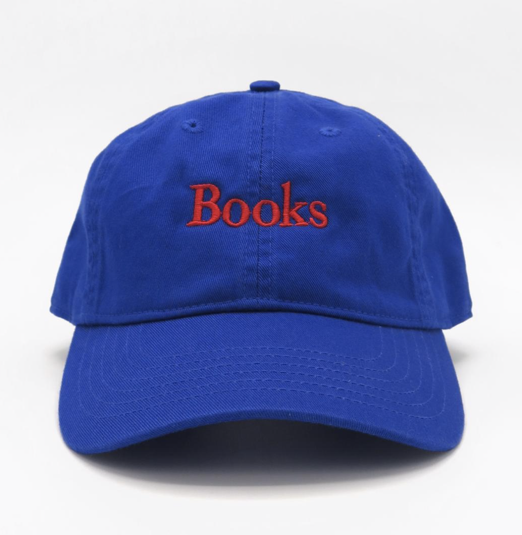 books baseball cap