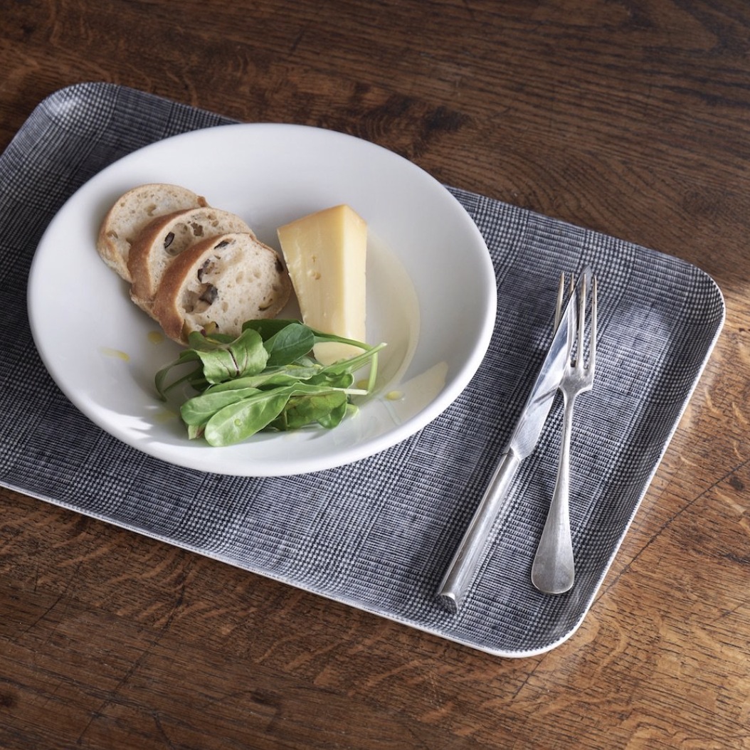 fog linen serving tray