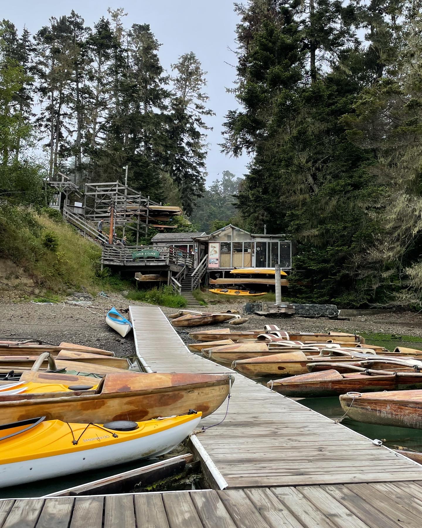 catch a canoe Mendocino