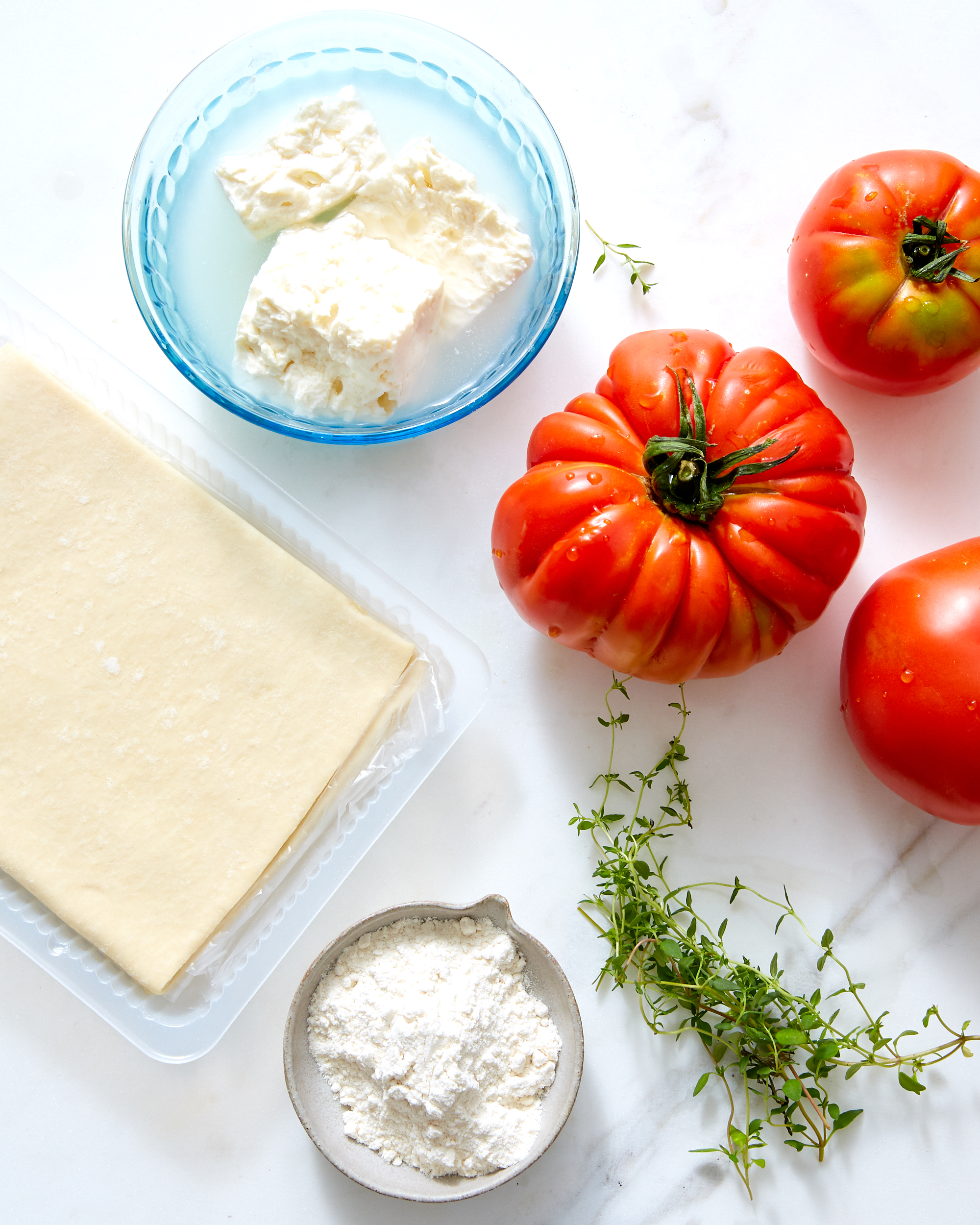 A Tomato-Feta Tart Just Right for Summer