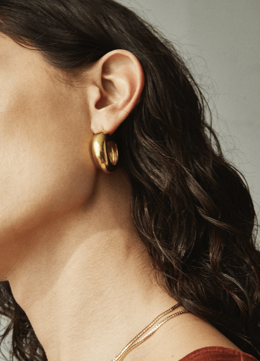 Laura Lombardi hoop earrings