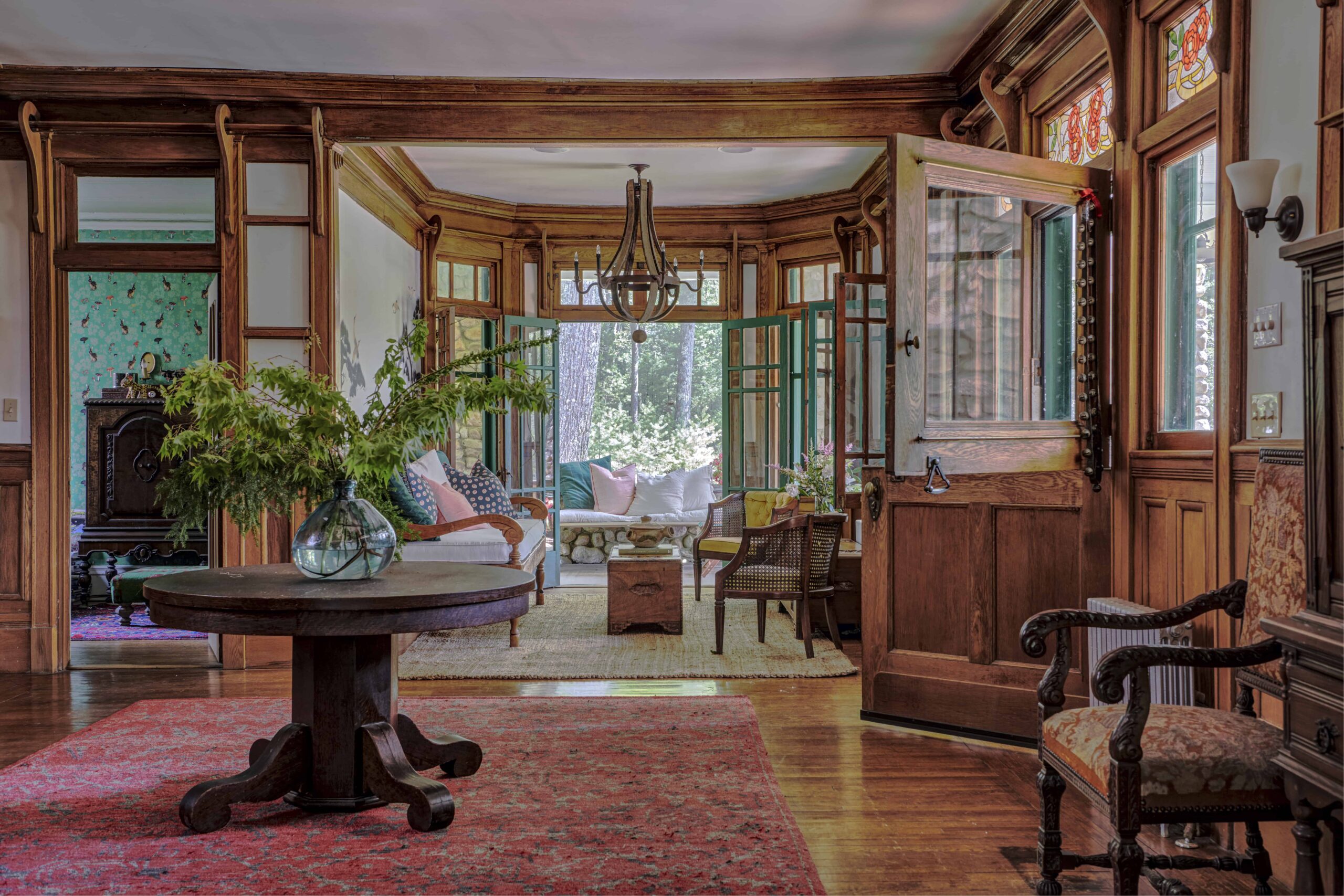 heather ross Catskills house tour