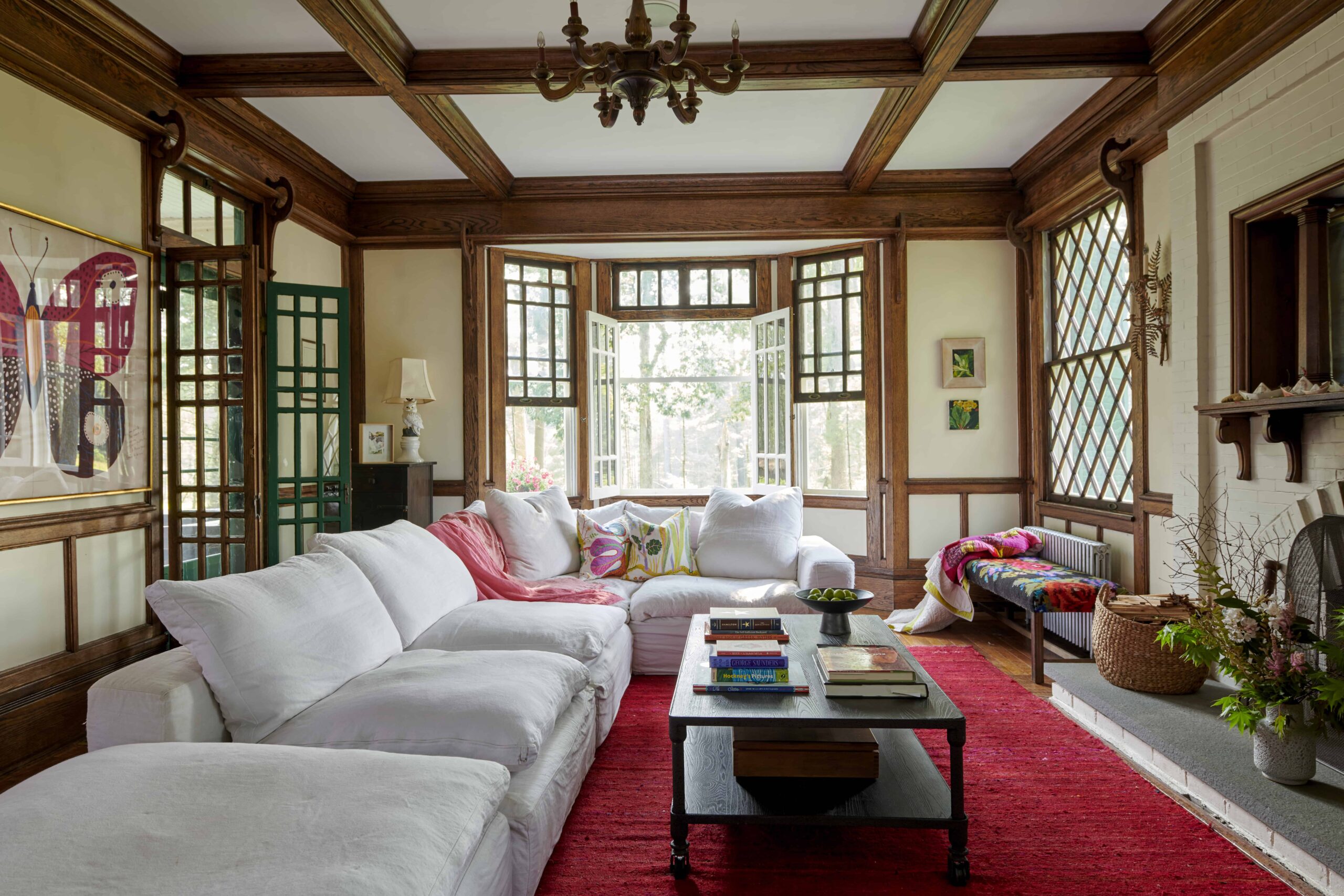 heather ross Catskills house tour