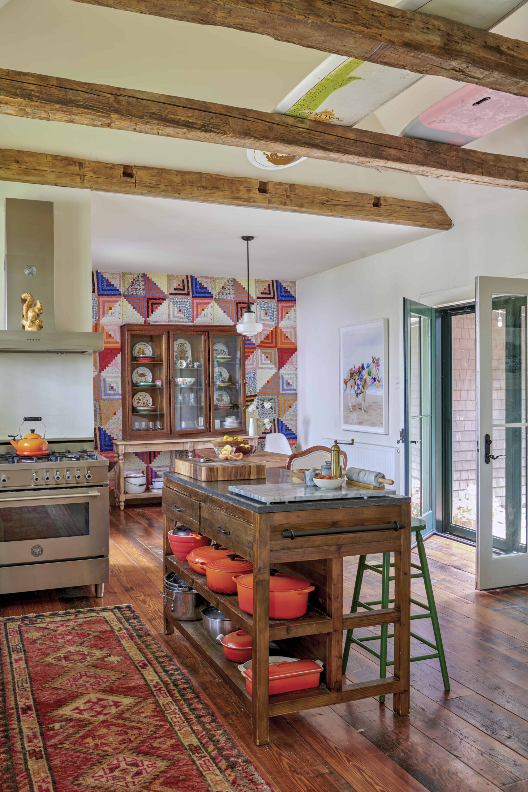 heather ross Catskills house tour