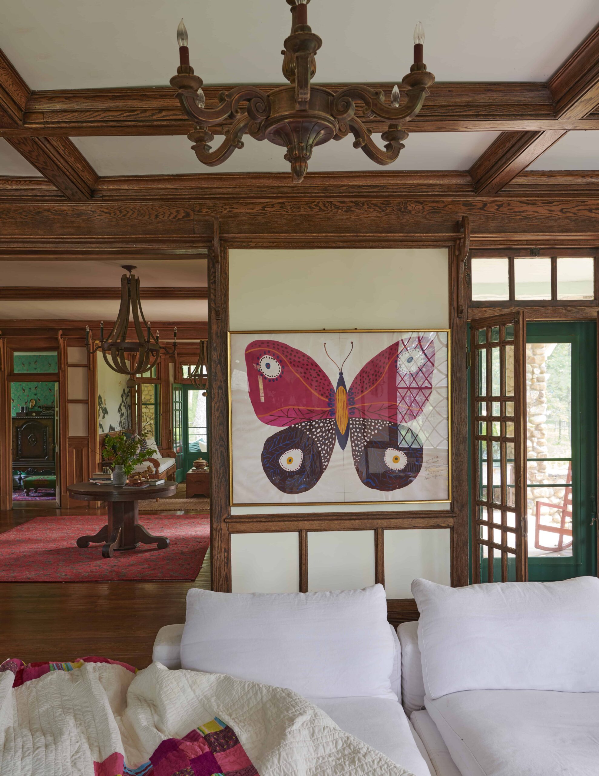 heather ross Catskills house tour