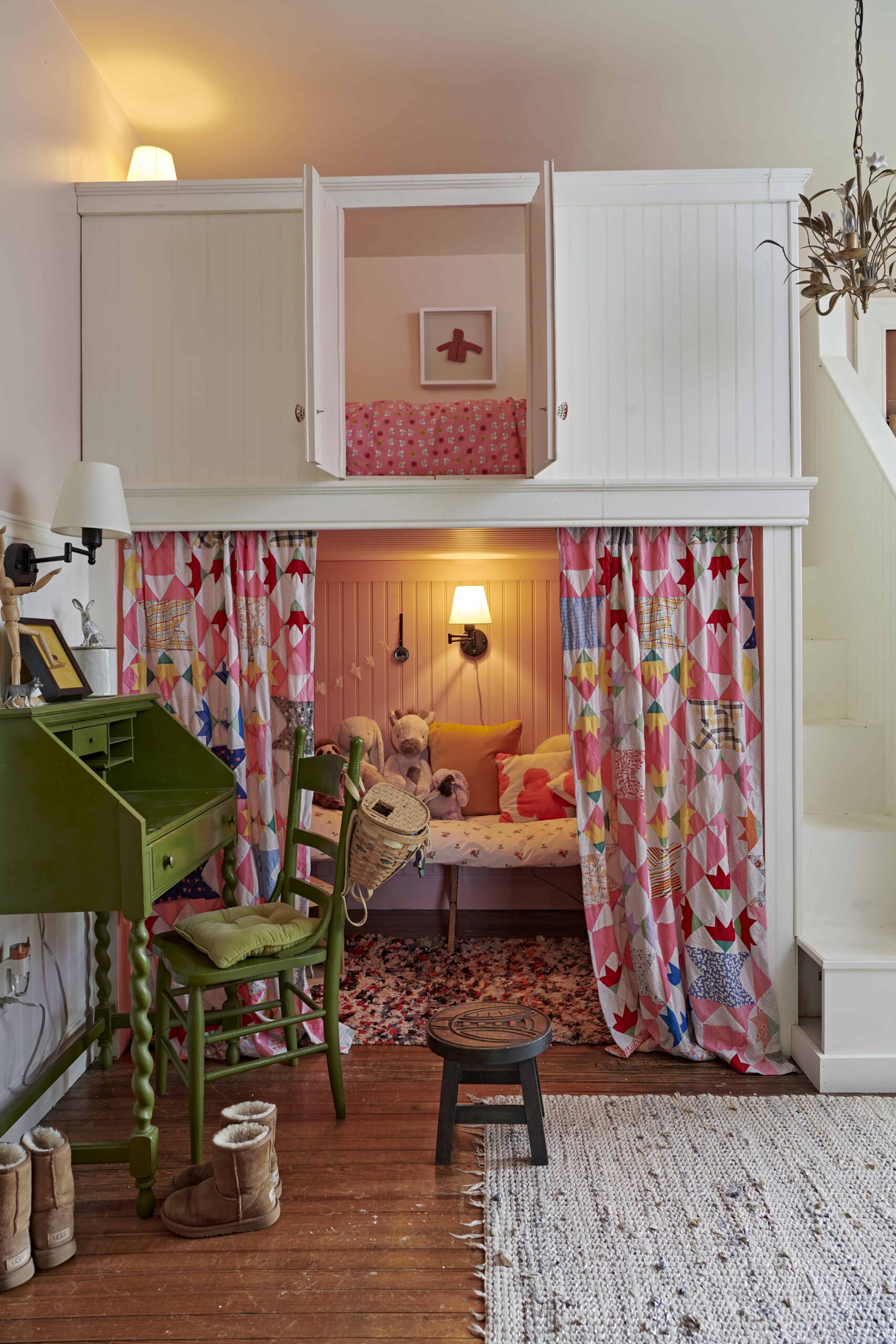 heather ross Catskills house tour