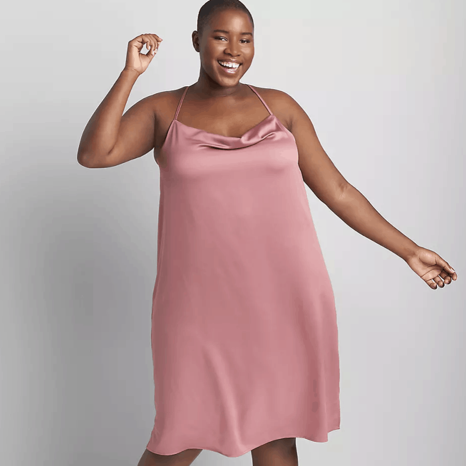 Lane Bryant satin nightgown