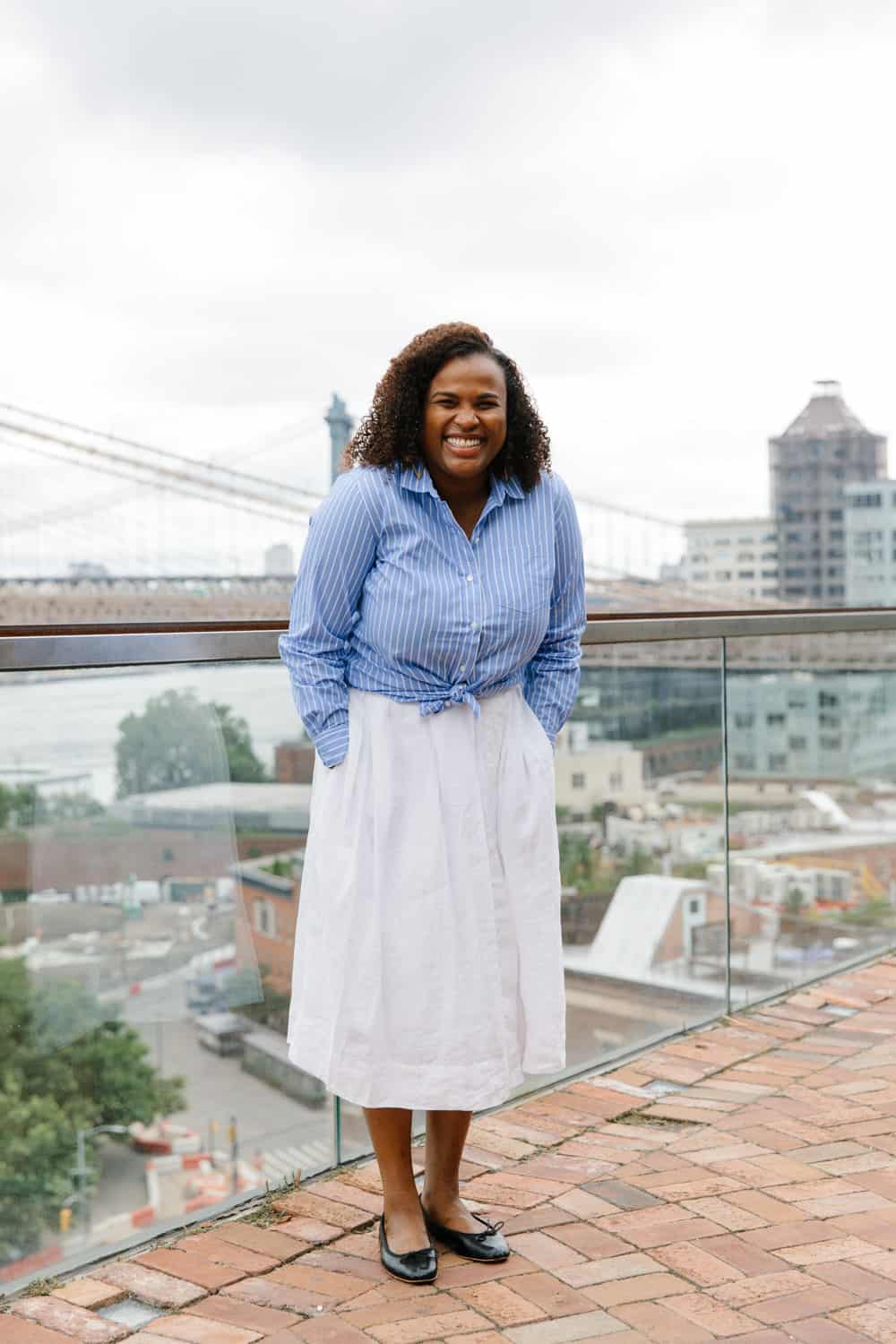 Cup of Jo x Alex Mill heart-on-your-sleeve shirt