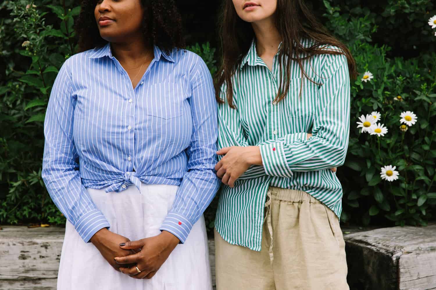 Cup of Jo x Alex Mill heart-on-your-sleeve shirt