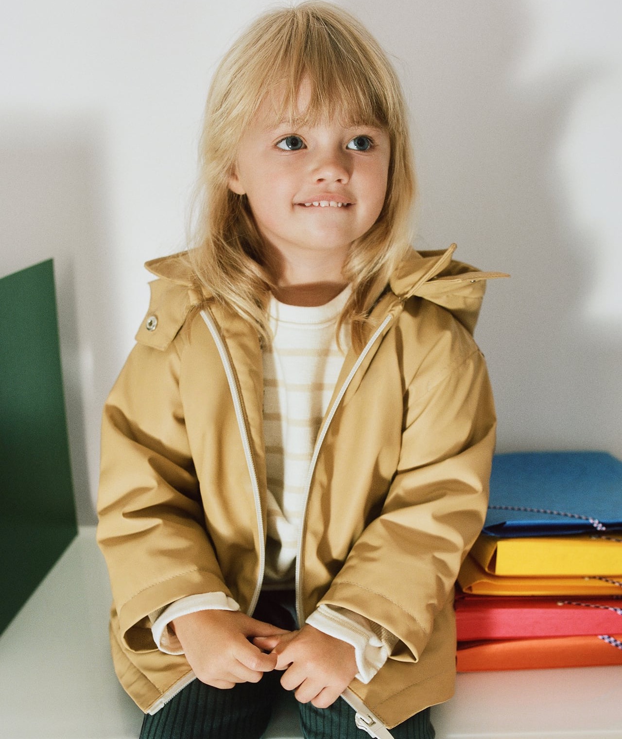 Zara raincoat girls