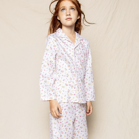 kids roses pajamas